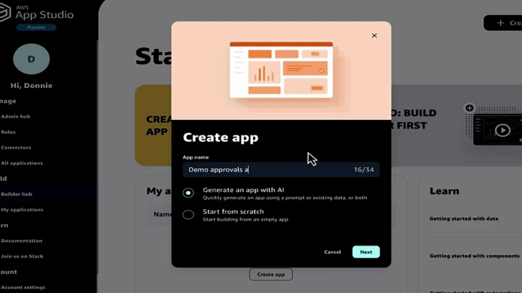 AWS App Studio Solusi Cerdas untuk Pengembangan Aplikasi